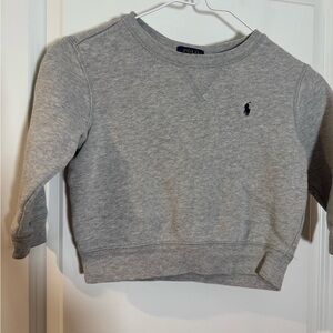Polo by Ralph Lauren Heather Gray Sweatshirt Boys 3T